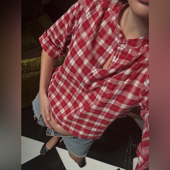 DÔEN Holde Top In Alsace Plaid | Size S | Like New - Picture 14 of 16